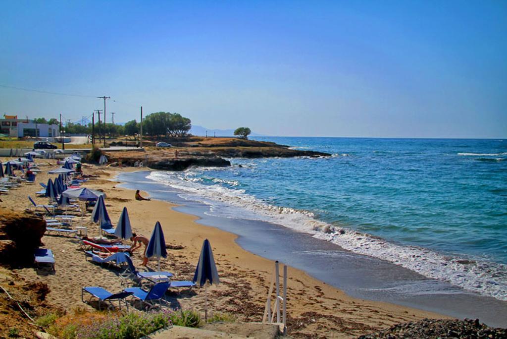 Sea View Beachfront Villa Peri Gouves Pokoj fotografie